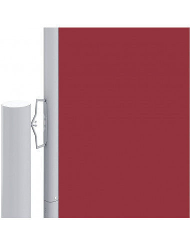 Tenda da Sole Laterale Retrattile Rossa 220x600 cm