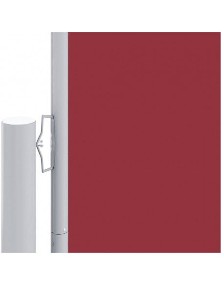 Tenda da Sole Laterale Retrattile Rossa 220x600 cm