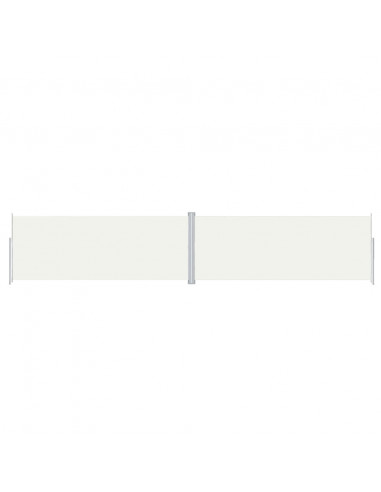 Tenda da Sole Laterale Retrattile Crema 200x1000 cm
