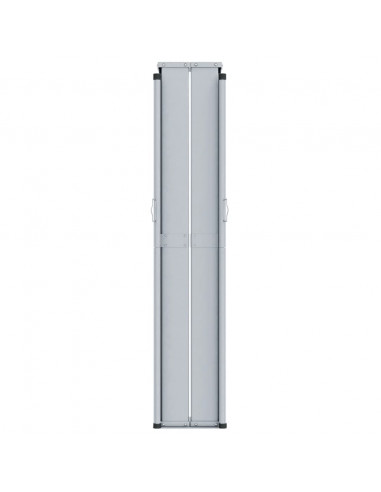 Tenda da Sole Laterale Retrattile Marrone 220x1000 cm