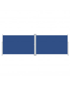 Tenda da Sole Laterale Retrattile Blu 200x600 cm 2