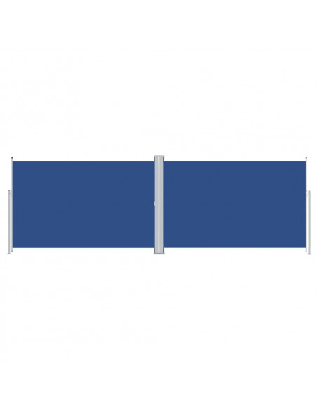 Tenda da Sole Laterale Retrattile Blu 200x600 cm