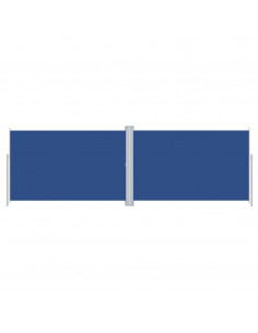 Tenda da Sole Laterale Retrattile Blu 220x600 cm 2