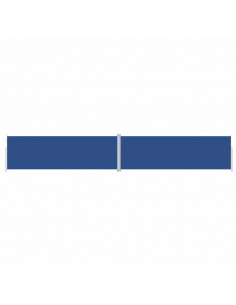 Tenda da Sole Laterale Retrattile Blu 200x1200 cm 2