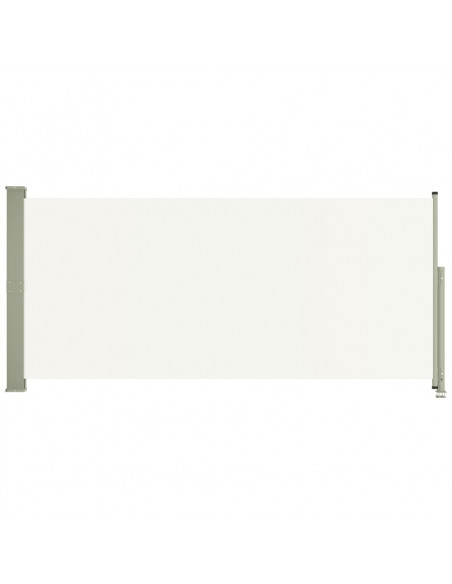 Tenda Laterale Retrattile per Patio 140x300 cm Crema