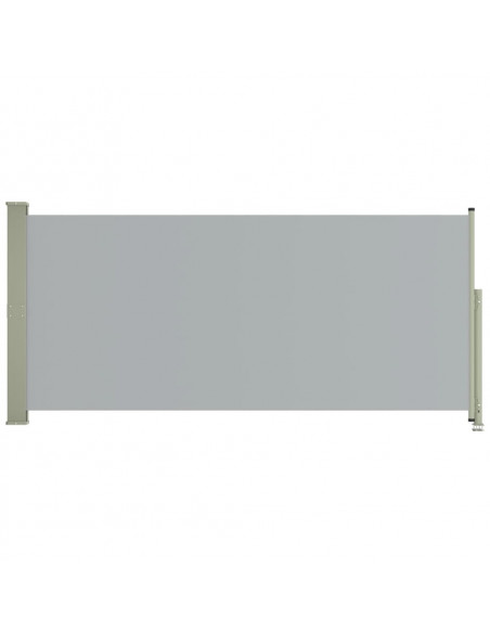Tenda Laterale Retrattile per Patio 140x300 cm Grigia