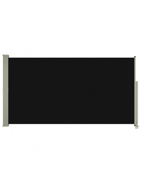 Tenda Laterale Retrattile per Patio 160x300 cm Nera