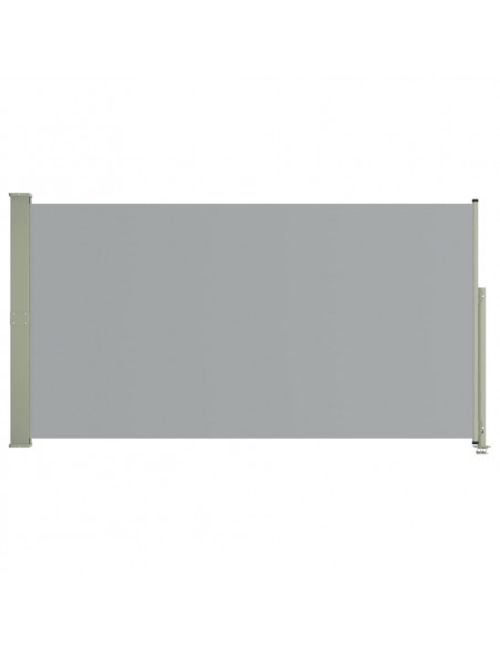Tenda Laterale Retrattile per Patio 160x300 cm Grigia