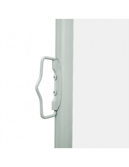 Tenda da Sole Laterale Retrattile per Patio 160x600 cm Crema