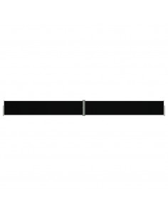 Tenda Laterale Retrattile Nera 117x1200 cm 2
