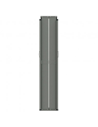 Tenda Laterale Retrattile Nera 117x1200 cm