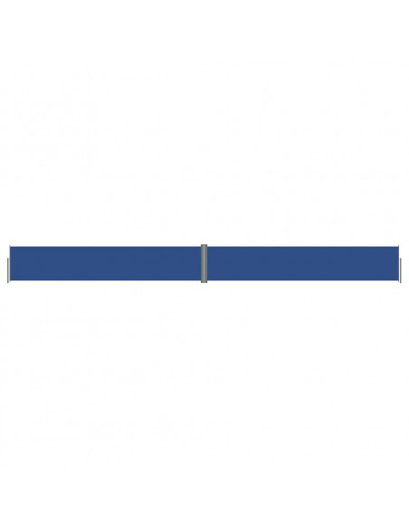 Tenda Laterale Retrattile Blu 117x1200 cm