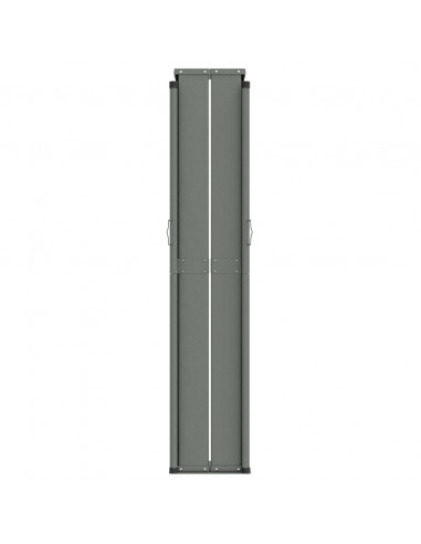 Tenda Laterale Retrattile Marrone 117x1200 cm