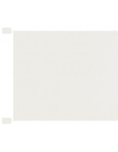 Paravento Verticale Bianco 140x800 cm Tessuto Oxford