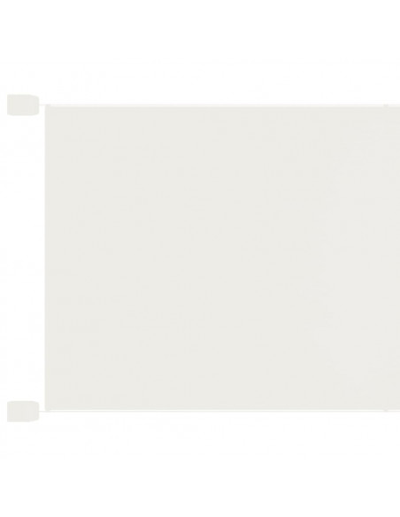 Paravento Verticale Bianco 140x800 cm Tessuto Oxford