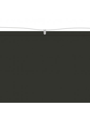 Paravento Verticale Antracite 60x420 cm in Tessuto Oxford