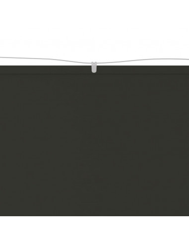 Paravento Verticale Antracite 60x600 cm in Tessuto Oxford
