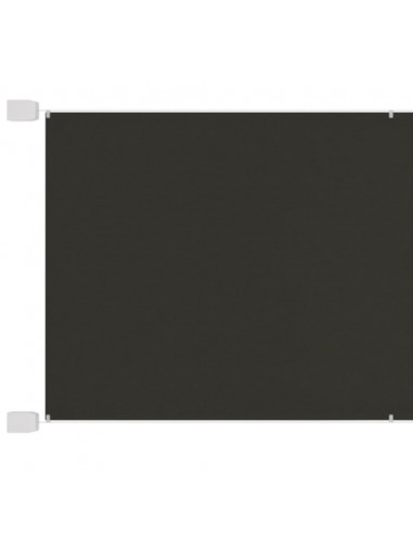 Paravento Verticale Antracite 100x1000 cm in Tessuto Oxford