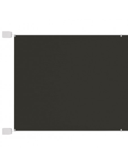Paravento Verticale Antracite 180x600 cm Tessuto Oxford