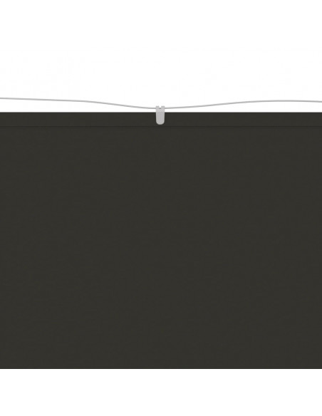 Paravento Verticale Antracite 180x600 cm Tessuto Oxford