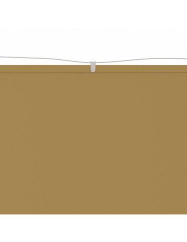 Paravento Verticale Beige 60x600 cm in Tessuto Oxford