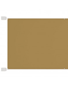 Paravento Verticale Beige 140x420 cm in Tessuto Oxford 2