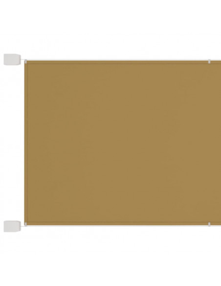 Paravento Verticale Beige 140x420 cm in Tessuto Oxford
