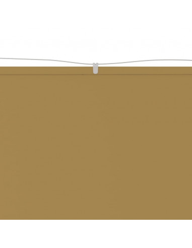 Paravento Verticale Beige 140x420 cm in Tessuto Oxford