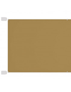 Paravento Verticale Beige 140x600 cm in Tessuto Oxford 2