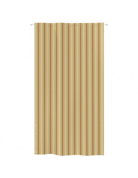 Paravento Balcone Giallo e Arancione 140x240 cm Tessuto Oxford