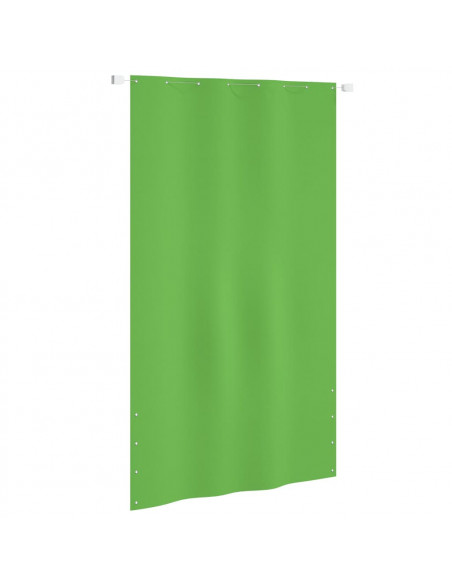 Paravento per Balcone Verde Chiaro 140x240 cm in Tessuto Oxford
