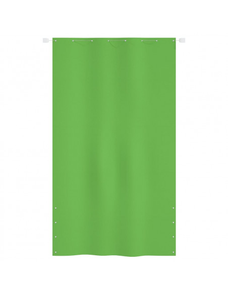 Paravento per Balcone Verde Chiaro 140x240 cm in Tessuto Oxford