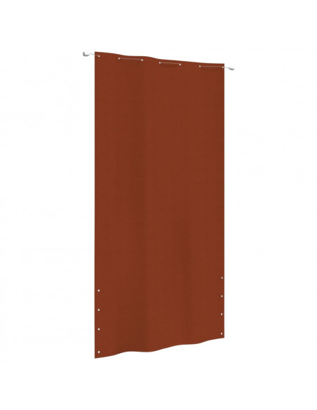 Paravento per Balcone Terracotta 140x240 cm in Tessuto Oxford