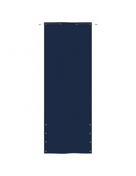 Paravento per Balcone Blu 80x240 cm in Tessuto Oxford
