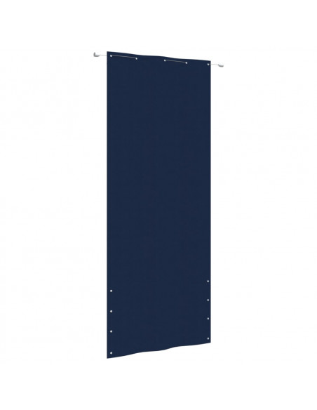Paravento per Balcone Blu 100x240 cm in Tessuto Oxford