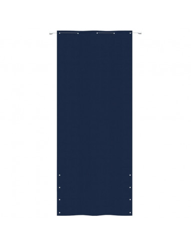 Paravento per Balcone Blu 100x240 cm in Tessuto Oxford