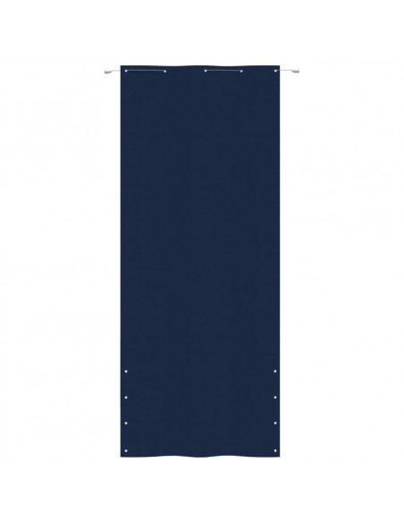 Paravento per Balcone Blu 100x240 cm in Tessuto Oxford