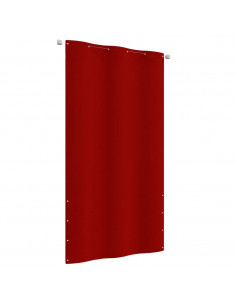 Paravento per Balcone Rosso 120x240 cm in Tessuto Oxford 2