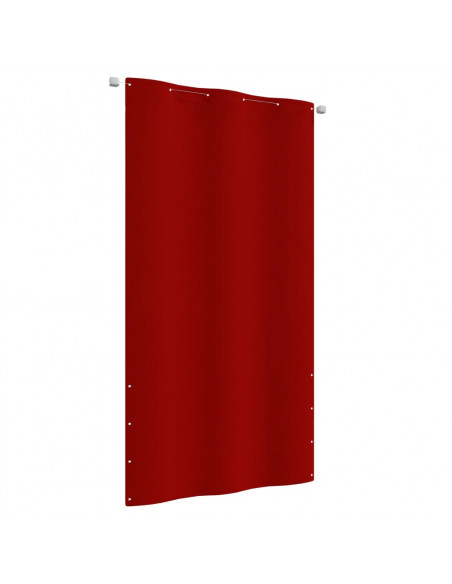 Paravento per Balcone Rosso 120x240 cm in Tessuto Oxford