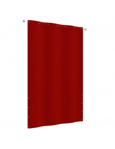 Paravento per Balcone Rosso 140x240 cm in Tessuto Oxford 2