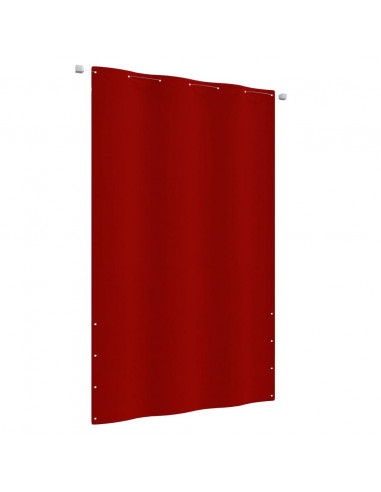 Paravento per Balcone Rosso 140x240 cm in Tessuto Oxford