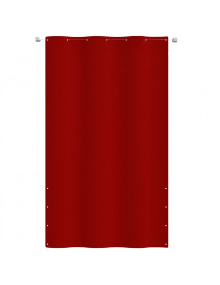 Paravento per Balcone Rosso 140x240 cm in Tessuto Oxford