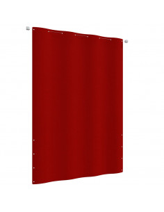 Paravento per Balcone Rosso 160x240 cm in Tessuto Oxford 2