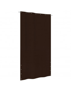 Paravento per Balcone Marrone 140x240 cm in Tessuto Oxford 2