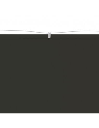 Paravento Verticale Antracite 60x800 cm in Tessuto Oxford