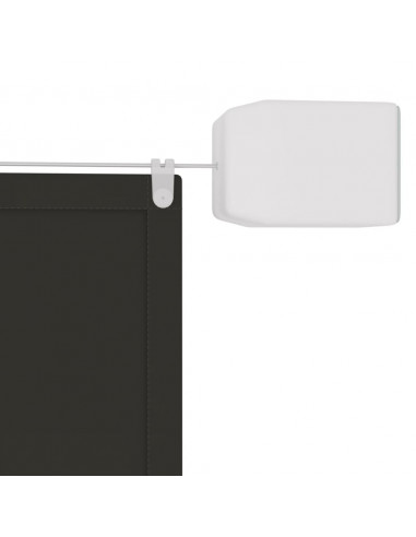 Paravento Verticale Antracite 180x1000 cm Tessuto Oxford