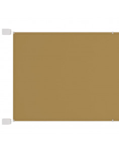 Paravento Verticale Beige 140x800 cm in Tessuto Oxford 2