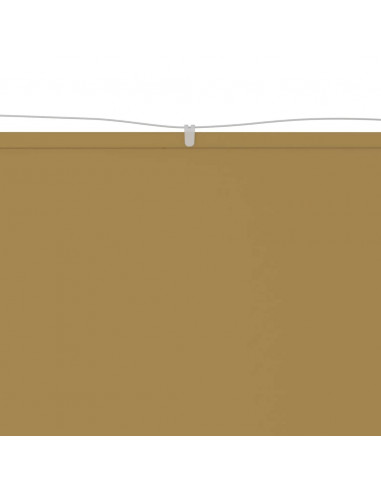 Paravento Verticale Beige 140x1200 cm in Tessuto Oxford