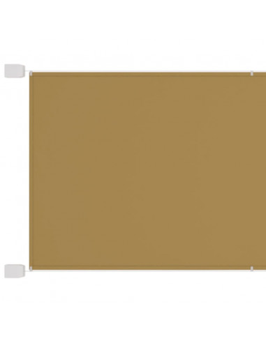 Paravento Verticale Beige 180x1200 cm in Tessuto Oxford