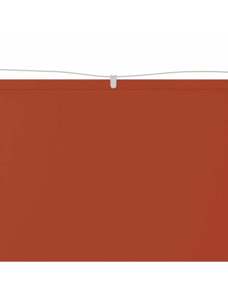 Paravento Verticale Terracotta 60x800 cm in Tessuto Oxford